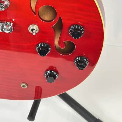 Vintage 80’s Japan Fernandes Guitar Hollow-Body image 5