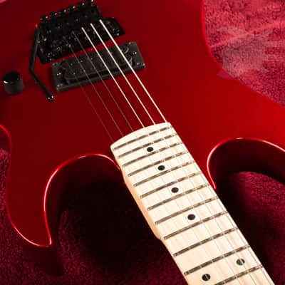 B.C. Rich Gunslinger Retro II with Floyd Rose - Candy Red image 6