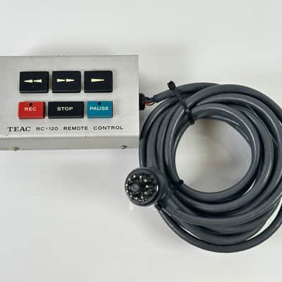 TEAC RC-120 Wired Remote Control for Reel-to-Reel Tape Recorder image 2