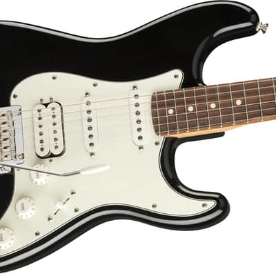 Fender Player Stratocaster HSS with Pau Ferro Fretboard 2018 - Present - Black image 4