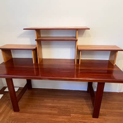 Solid Wood Handmade Custom Cherry Studio Desk image 2