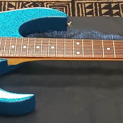 MIJ Ibanez RG517 1990's - Blue Flake image 2