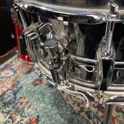 Dave Krusen's Pearl Jam Era, 1970s Ludwig 14x6.5" LM402 Supraphonic Snare Drum. Signed! image 9
