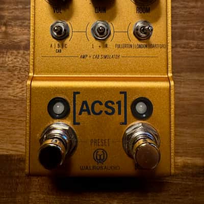 Walrus Audio Mako  ACS1 Amp + Cab Simulator 2021 - 2024 Gold image 1