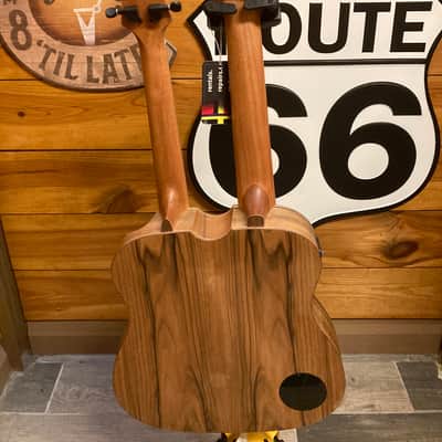 Ortega Double Neck Ukulele Tenor / Bass w/Case image 2