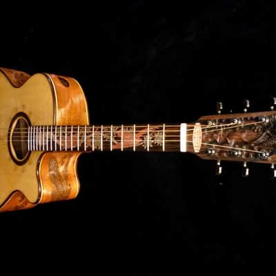 Gibson J-200 Standard Natural Fishman Ellipse Aura Pickup EQ