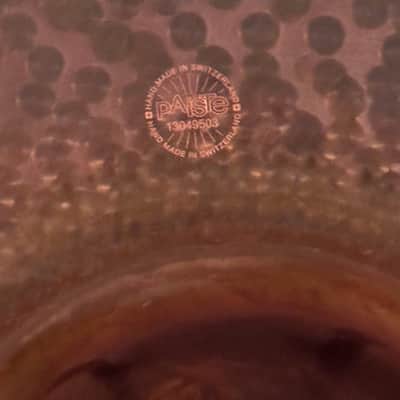 Paiste Rude 20" Wild Crash Cymbal 2200 Grams Switzerland. image 6