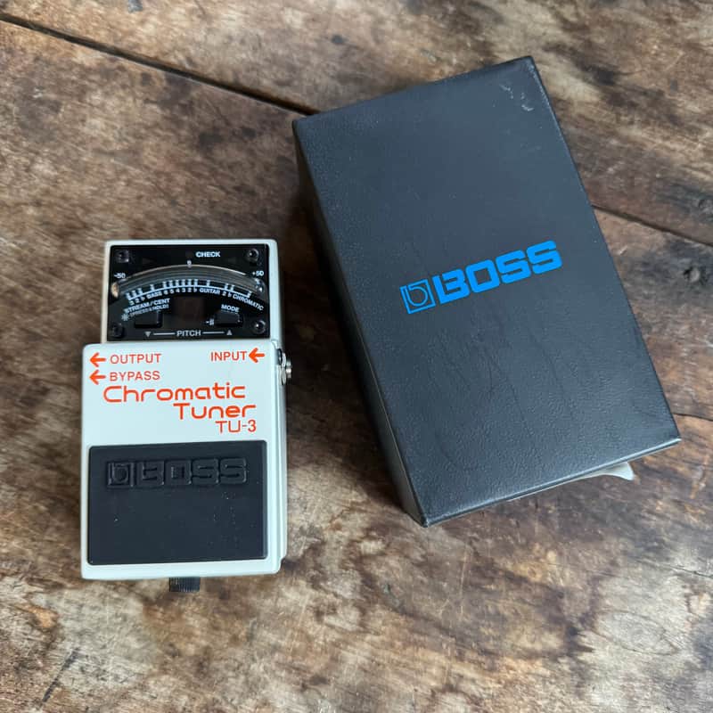Boss TU-3 Chromatic Tuner 2009 - Present White image 1
