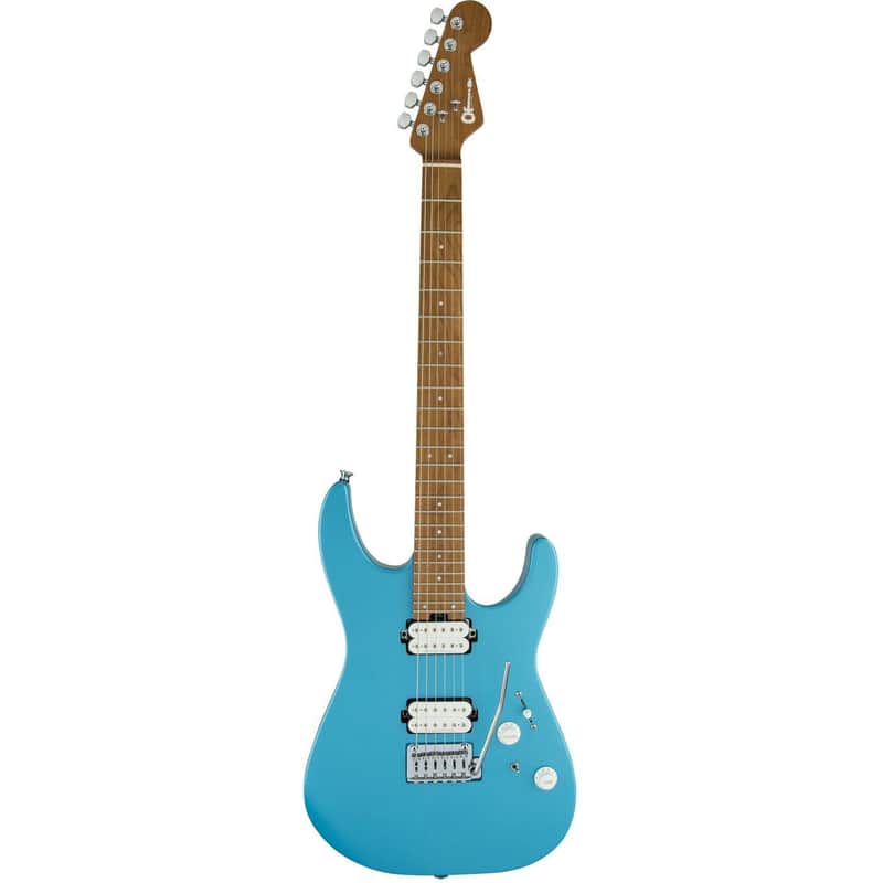 Charvel Pro-Mod DK24 HH 2PT Electric Guitar - Matte Blue Frost (B-Stock) image 1
