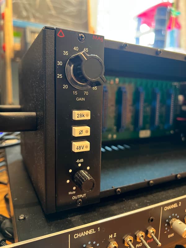 Avedis Audio Electronics MA5 500 Series Mic Preamp Module 2010s - Black