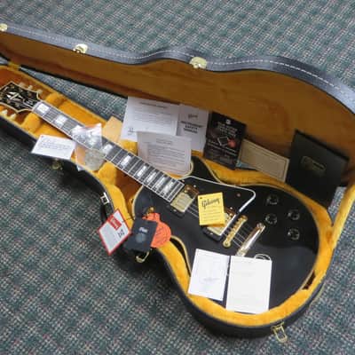 2025 Gibson Custom Shop 57 Les Paul Custom Black Beauty VOS! 8 lbs. 4 oz.! w/OHSC&COA image 10