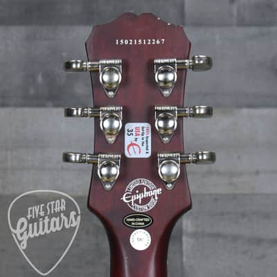 Pre-Owned Epiphone Les Paul Traditional Pro - Gold with Hardshell Case image 8