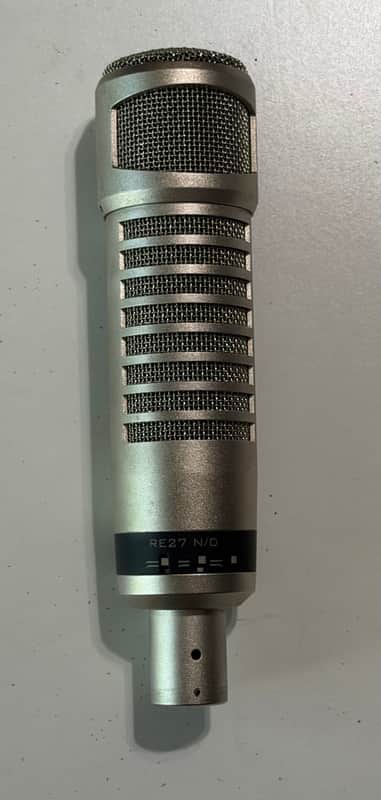 Electro-Voice RE27 N/D with shock mount and pop filter image 1