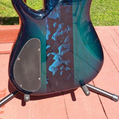 Modulus TBX Quantum Q6 1996 Trans Blue Quilt w/OHSC Graphite Bass image 5