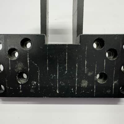 Original Vintage USA Steinberger Guitar BASE PLATE ONLY for R-Trem Trans-Trem Tremolo Bridge 1980s Black image 5