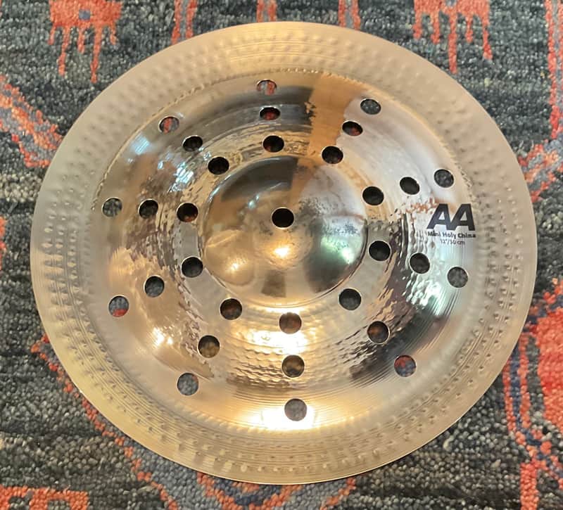 Sabian 12" AA Mini Holy China Cymbal - Brilliant Finish image 1