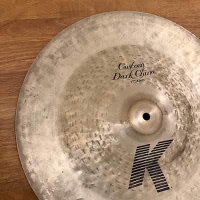 Zildjian 17" K Custom Dark China Cymbal 1996 - Present - Traditional image 5