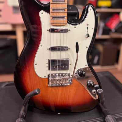 Fender Alternate Reality Series Sixty-Six HSS with Maple Fretboard 2019 3-Tone Sunburst image 4