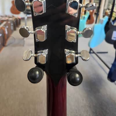 Vintage Aria 9460 Hummingbird Acoustic Guitar with Hard Case image 12