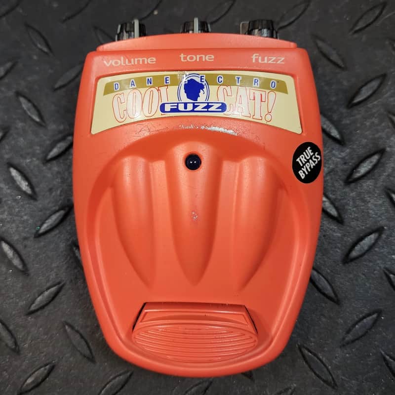 2010s Danelectro Cool Cat Fuzz Orange