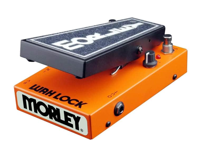 Morley 20/20 Wah Lock Guitar Effects Pedal - Orange image 1