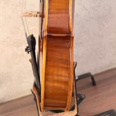 Handmade 4/4 Violin Outfit - Flamed Maple Back ,Spruce Top, Bow&Case image 6