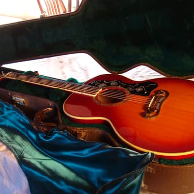 Gibson J 200 Custom 1994 - Cherry Sunburst image 20