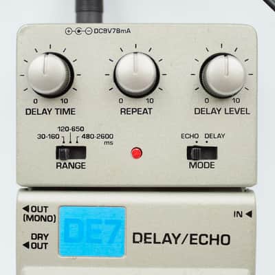 Ibanez DE7 Delay / Echo Power Supply Use Only Tone Lok Guitar Effect Pedal 07101476 image 3