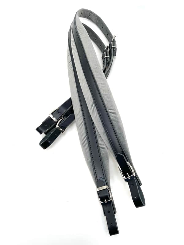Petosa V-206 Classic Accordion Straps (36"-42") Grey image 1