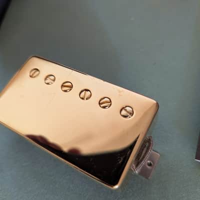 Gibson Custombucker gold humbucker PAF custom-bucker pickup bridge neck '59 1959 image 4