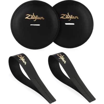 Zildjian Leather Cymbal Pads and Straps - Pair image 2