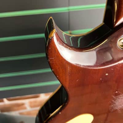 Aria Pro II PE-460 Sunburst 1980 Vintage MIJ Electric Guitar image 12