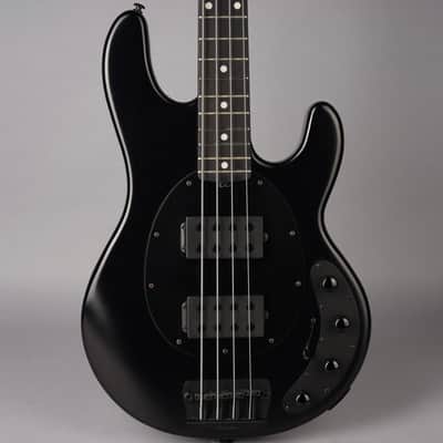 Ernie Ball Music Man USA Stingray 4 HH Bass - 2016 - Stealth Black image 1