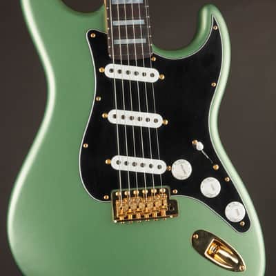Fender Masterbuilt Kyle McMillin Offset Stratocaster Sage Green Metallic/DLX Closet Classic image 2