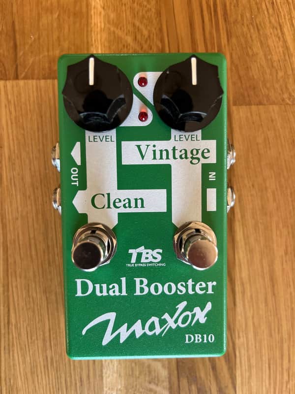 Maxon DB10 Dual Booster 2010s - Green image 1