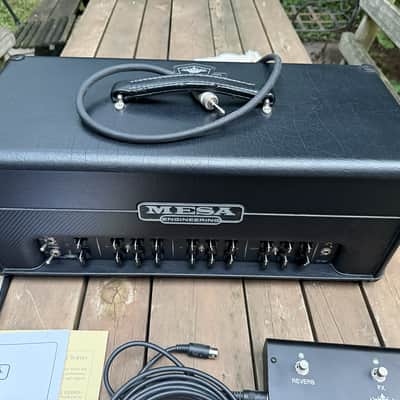 Mesa Boogie Triple Crown TC-50 50-Watt Tube Amplifier Head -Original Footswitch & Manual 2020 - Black image 10