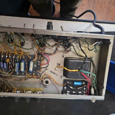 Fender Bassman FEIC Pre CBS AA864 Amplifier Head 1965 image 13
