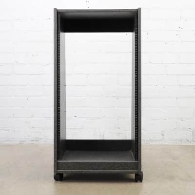 KK Audio 20U 20-Space Slanted Rolling Studio Rack Case w/ Extras #51443 image 2