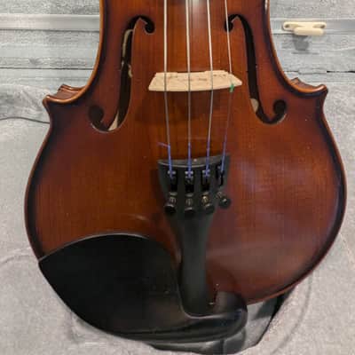 Bunnel Pupil Violin Outfit 4/4 Full Size - Carrying Case and Accessories Included - Solid Maple Wood and Ebony Fittings image 3