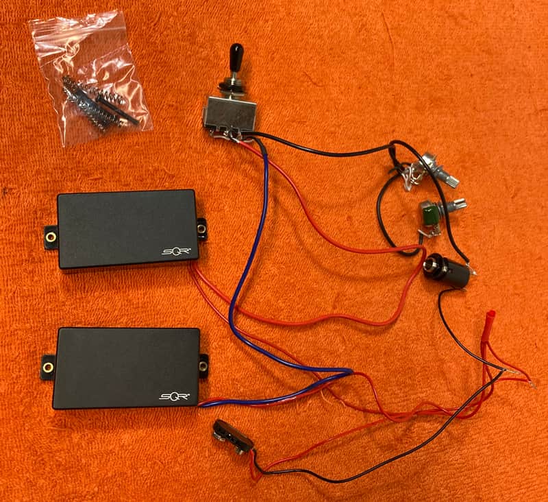 Squier Fender SQR Active Pickup System - Complete image 1