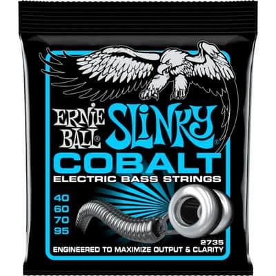 Ernie Ball 2735 Slinky cobalt 40-95 image 1