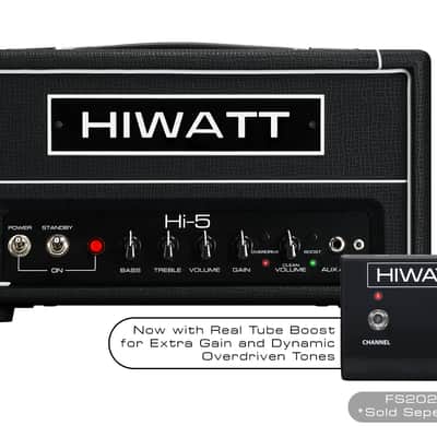 Hiwatt Hi-5 - 5-Watt Tube Guitar Head - Authorized Dealer image 1