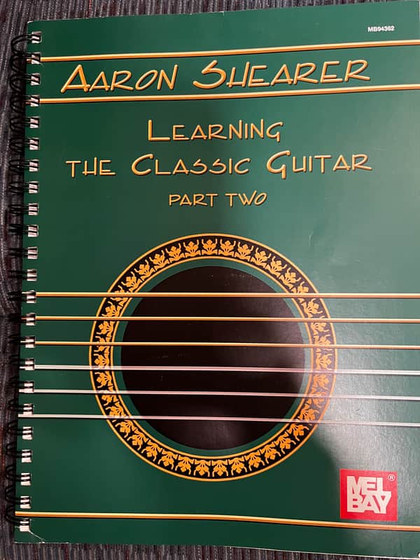 aaron shearer classical guitar learning learning the classical guitar part two 1990 image 1