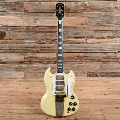 Gibson Custom Jimi Hendrix 67' SG Reissue Aged Polaris White 2020 image 4