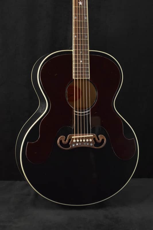 Gibson J-180 with Double Tortoiseshell Pickguard and Star Inlays