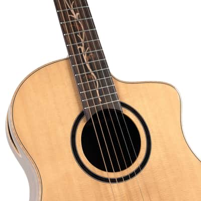 Washburn BTSC40SCE Bella Tono Suprema Solid Sitka Spruce Top Okoume Neck 6-String Acoustic-Electric Guitar image 7