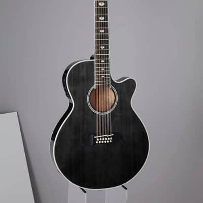 Washburn EA20MB-12 12弦ギター Washburn EA12B-A Festival Acoustic-Electric Guitar | Guitar Center