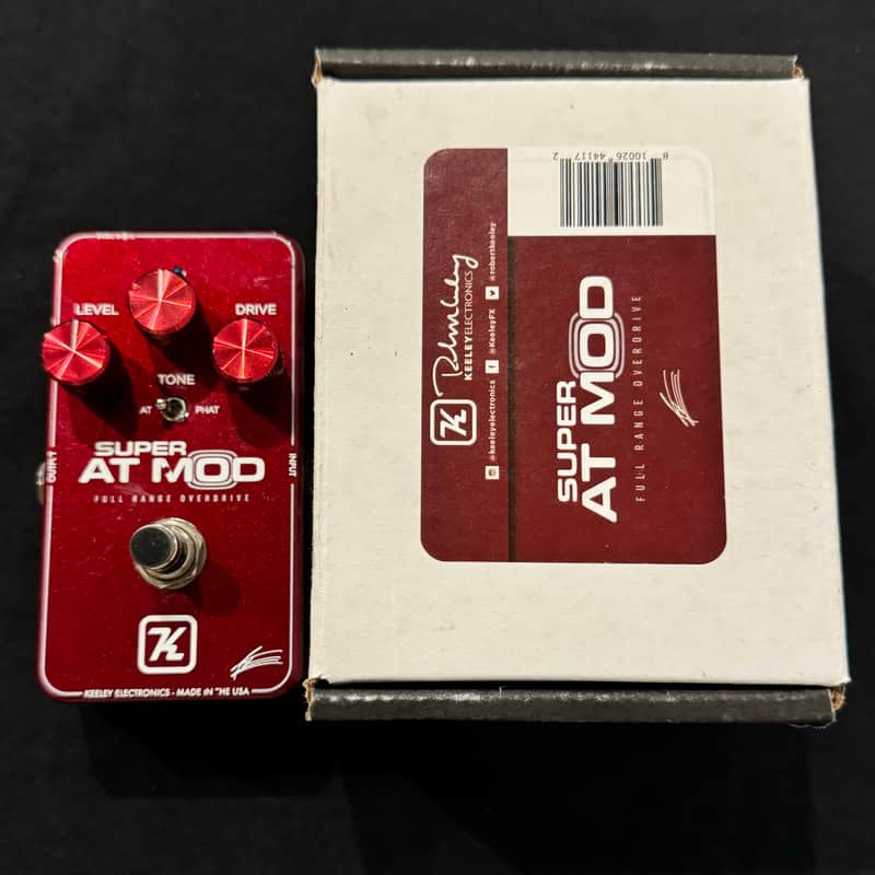 Keeley Super AT Mod Andy Timmons Signature Overdrive Pedal w/Box image 1