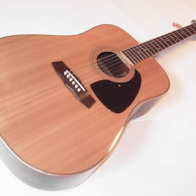 Westerngitarre Akustikgitarre akustische Gitarre Aria Modell 9210 aus den 70ern - natur image 1