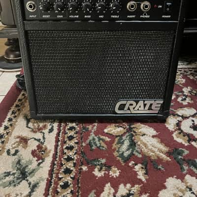 Crate EL-10G Guitar Combo Amplifier 2000s - Black image 1
